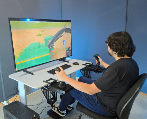 Simulador Virtual de Harvester Florestal