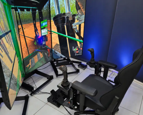 Simulador Virtual de Harvester Florestal