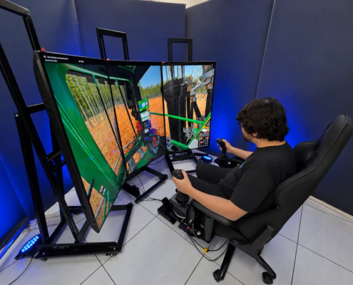 Simulador Virtual de Harvester Florestal