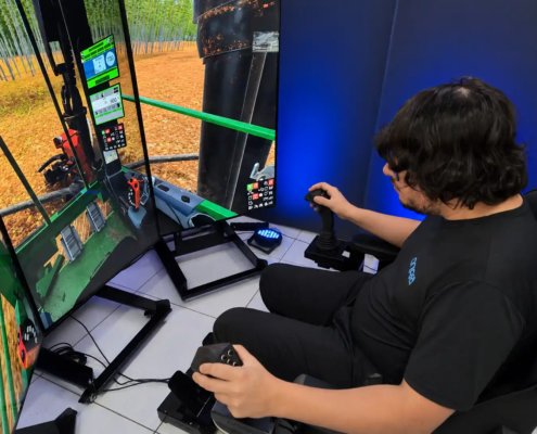 Simulador Virtual de Harvester Florestal